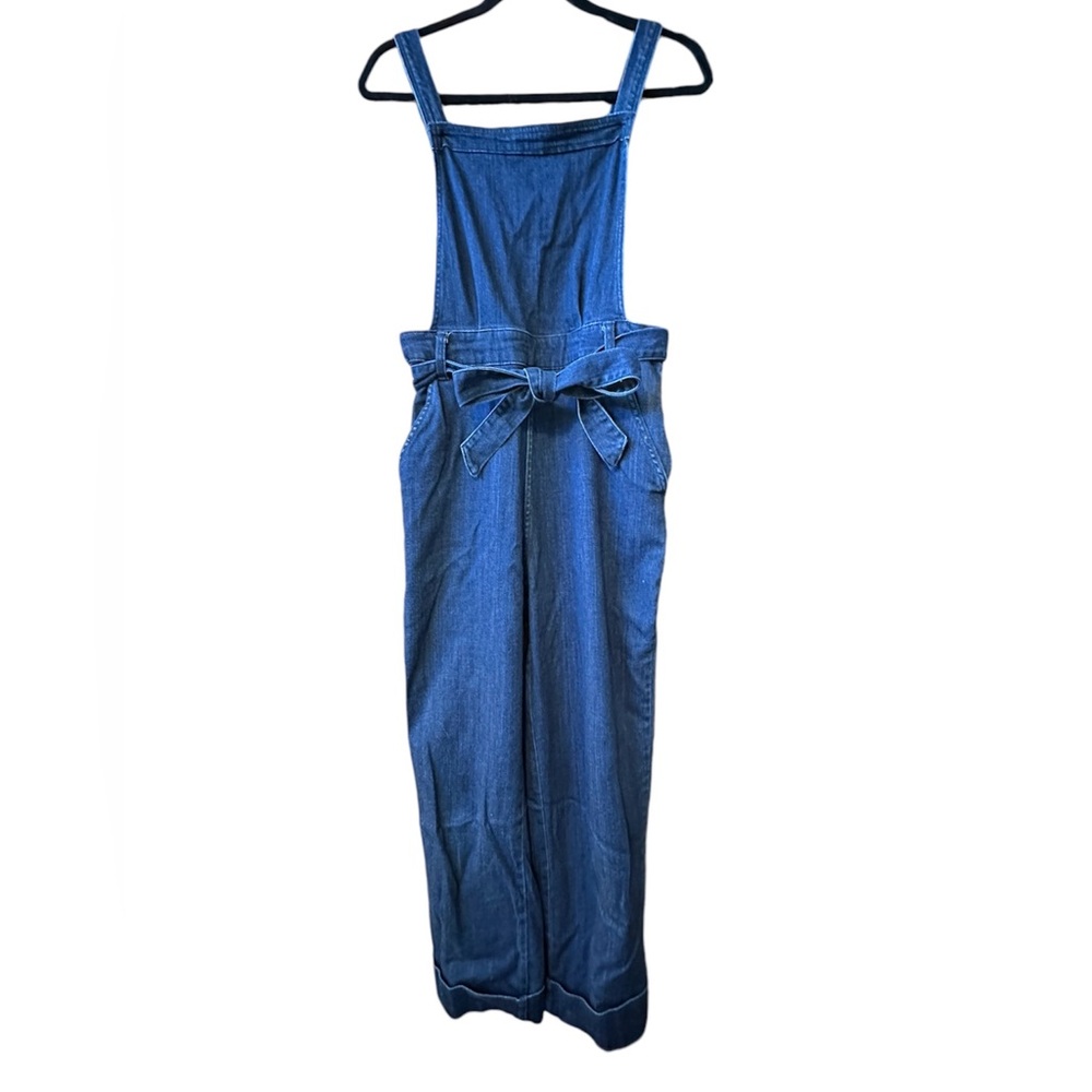 Universal Threads Co. Stretch Denim Overalls Removable Belt Size 8